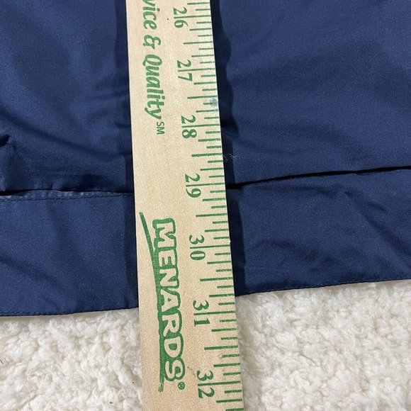 Nike Full Zip Track Jacket Mens XL Navy White Panthers Logo Zipper Pockets - Picture 11 of 12